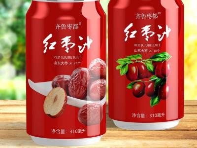 齐鲁枣都红枣汁饮料 红枣汁饮料代加工 易拉罐饮料OEM源头工厂图3