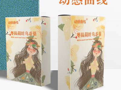动感曲线冬瓜荷叶乌龙茶代用茶oem贴牌代加工图2