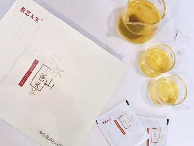 薏米养生袋泡茶 养生茶代加工 薏米茯苓组合茶茶包加工厂家图2