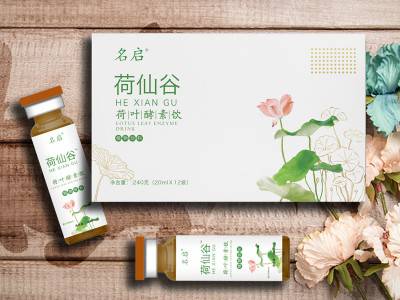 荷叶酵素饮 现货招商 酵素口服液饮料贴牌定制厂家图3