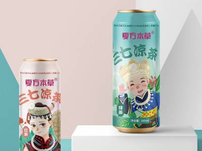 人参阿胶 三七草本凉茶 铁观音易拉罐茶饮料贴牌定制厂家 山东完美图2