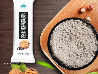 黑发乌发代餐粉代加工 红豆奶昔代餐粉 黑桃芝麻养生代餐粉图3