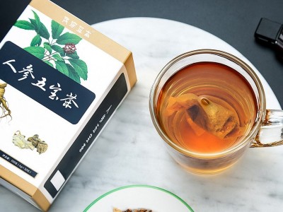 人参黄精九宝茶礼茶培元OEM贴牌 人参黄精五宝茶OEM贴牌代加工图2