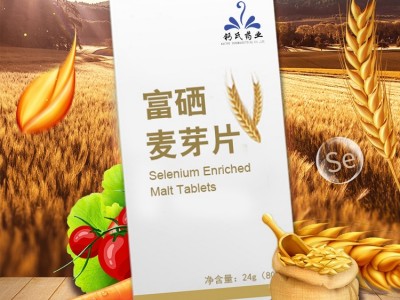 富硒麦芽酵母片oem代工 压片糖果OEM代加工定制 养生植物食品图2