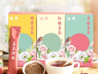 红糖姜汁固体饮料10g*10袋长白山产地红糖姜汁礼盒装佳节馈赠代发图2