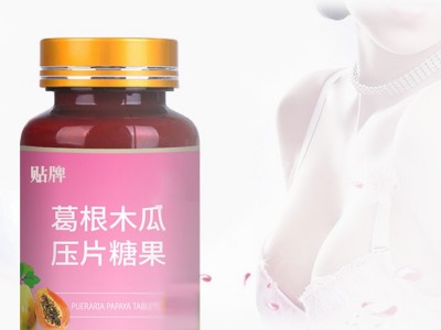 木瓜葛根片 药食两用女性食品 葛根木瓜压片糖果oem代加工图2