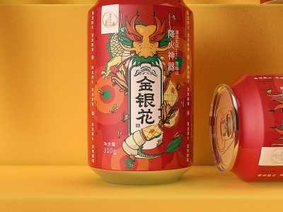 金银花凉茶饮料代加工 柠檬茶oem 易拉罐凉茶加工图3