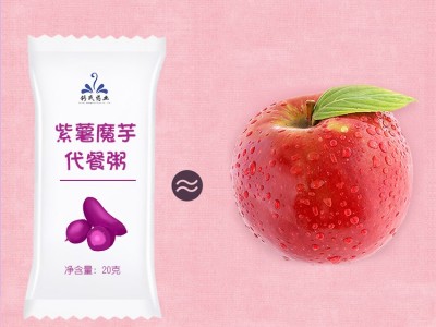 紫薯魔芋代餐粥 营养冲泡即食早晚餐 五谷杂粮代餐粉生产厂家图2