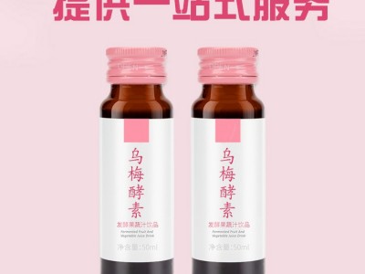 乌梅酵素果汁饮品 山东完美 酵素口服液饮品OEM代加工厂家图2