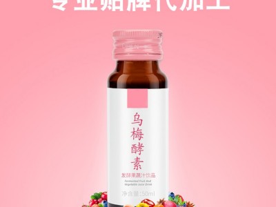 乌梅酵素果汁饮品 山东完美 酵素口服液饮品OEM代加工厂家图4