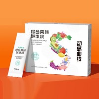 综合果蔬酵素固体饮料 代餐粉速溶咖啡OEM贴牌代工
