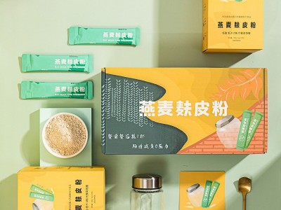 五谷杂粮燕麦麸皮冲调饮品 食品级燕麦膳食纤维代餐粉oem代加工图2