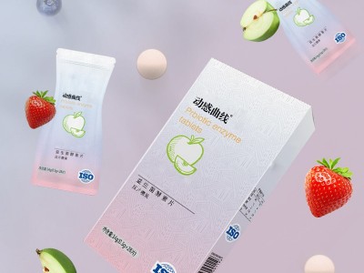 益生菌水果味压片糖果 片剂代加工OEM 益生菌胶原蛋白肽酵素叶黄素酯蓝莓针叶樱桃咀嚼片贴牌源头厂家图2