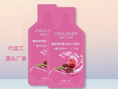 袋装饮料生产加工 鲣鱼胶原蛋白肽饮 规格定制生产图2