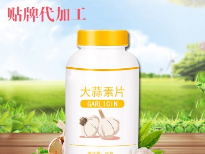 压片糖果生产代加工厂家 大蒜素片生产加工 OEM贴牌定制图4