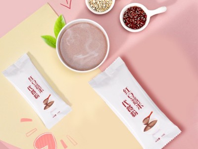 红豆薏米代餐粉 谷物代餐粉生产加工厂家 OEM贴牌定制加工图2
