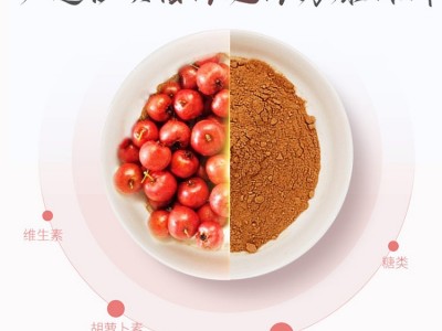 山楂粉 固体饮料加工工厂 果粉生产代加工 OEM贴牌定制图3