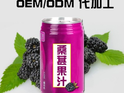 桑葚果汁 易拉罐果汁饮料生产加工 OEM贴牌定制 一站式生产代加工厂家图4