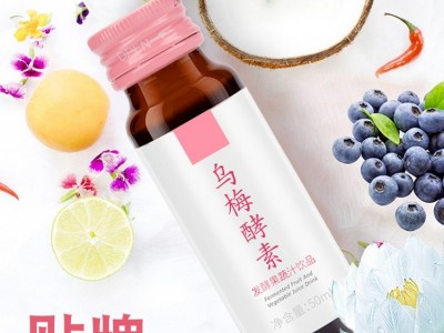 乌梅酵素 酵素口服液生产加工工厂 OEM贴牌定制加工图2