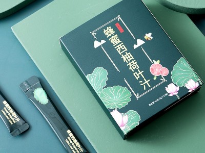 蜂蜜西柚荷叶汁 袋装饮料OEM生产厂家 一站式生产代加工图2