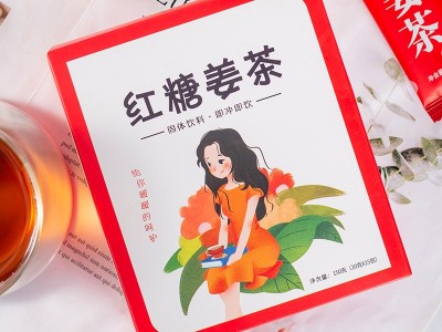 固体饮料贴牌代加工工厂 红糖姜茶固体饮料OEM定制图3