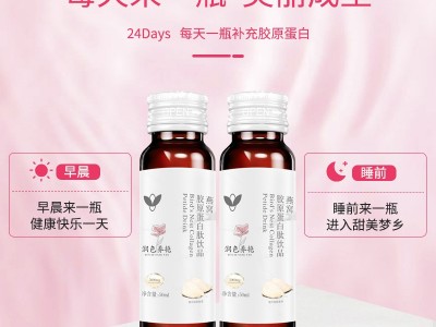 燕窝胶原蛋白肽饮 胶原蛋口服液饮品OEM贴牌定制厂家图2