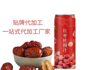 红枣桂圆汁 果汁饮料OEM定制贴牌 易拉罐饮料代加工工厂图2