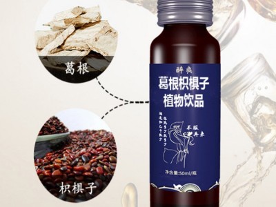 葛根枳具子植物饮 口服液饮品OEM定制生产厂家图2