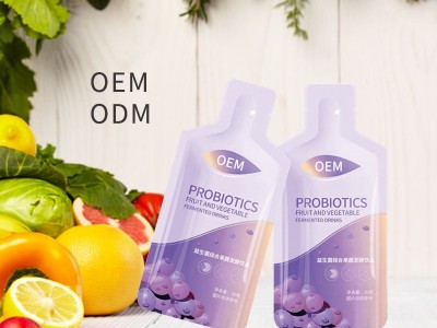 益生元纤体饮 袋装益生菌果蔬酵素饮品定制 OEM生产代加工厂家图2
