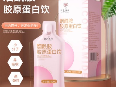 烟酰胺胶原蛋白饮 袋装小分子肽饮品OEM定制生产厂家图2