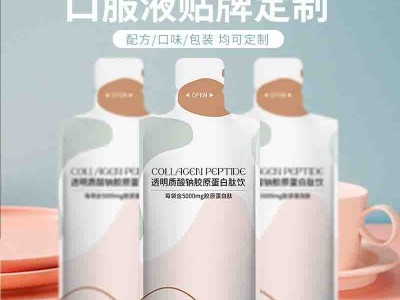 袋装透明质酸钠饮 胶原蛋白肽饮品贴牌 山东完美生产代加工厂家图2