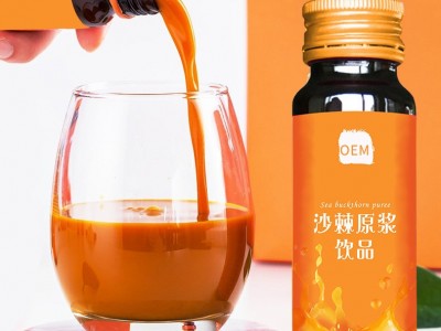 沙棘原浆饮 果汁原浆口服液饮品OEM定制生产厂家图2