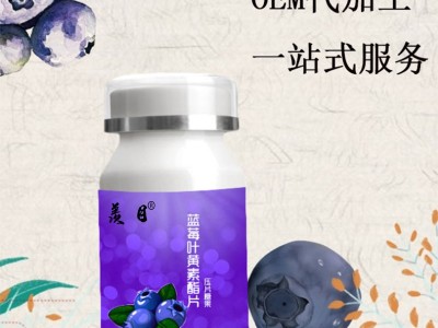 蓝莓益生菌片 蓝莓片OEM定制生产厂家 儿童咀嚼片贴牌加工图2