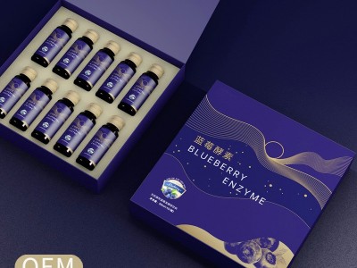 蓝莓酵素液 瓶装果汁口服液饮品OEM定制代加工图2